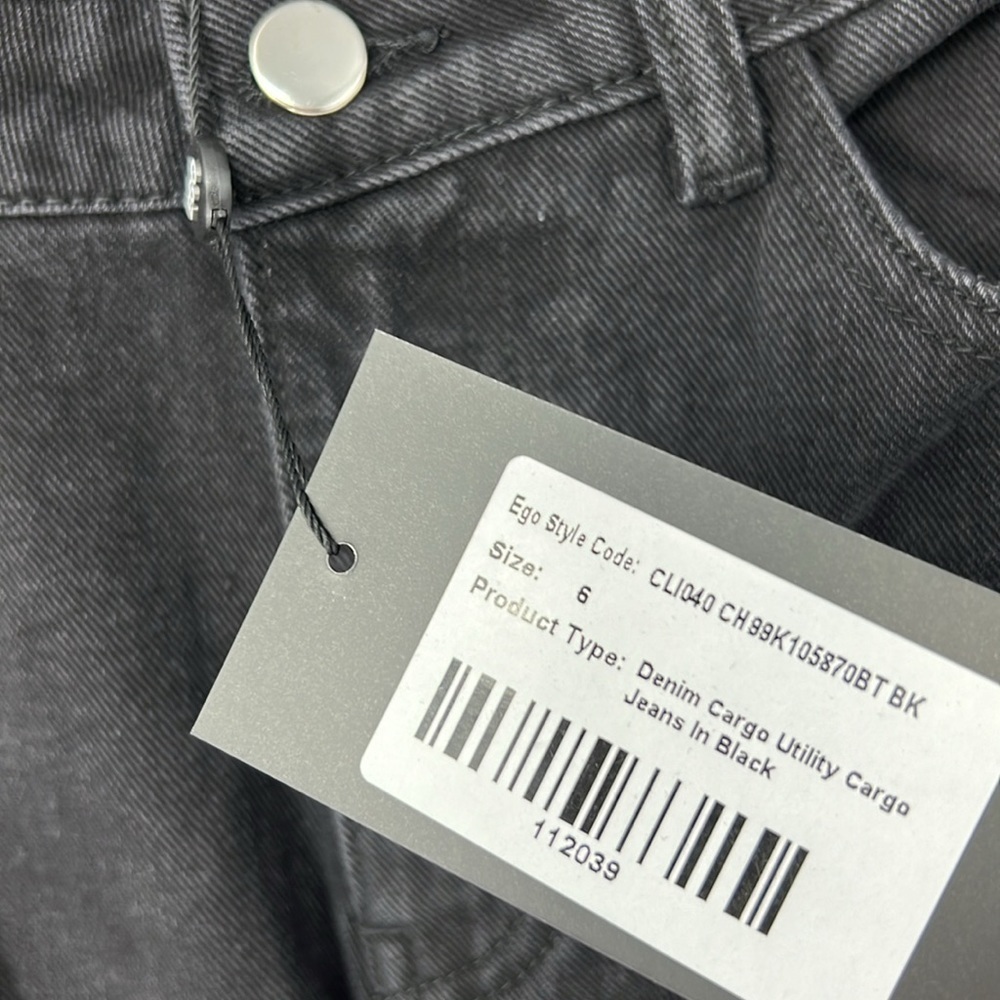 Ego NWT women’s cargo utility jeans 6 - Picture 5 of 8